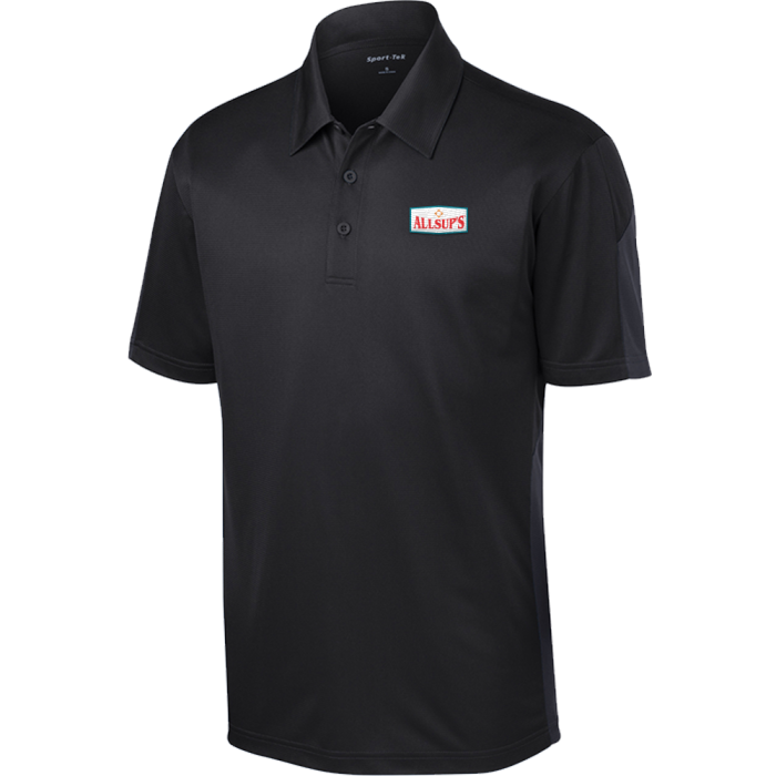 Allsup's PosiCharge® Active Textured Colorblock Polo