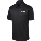 Duel Branded PosiCharge® Active Textured Colorblock Polo
